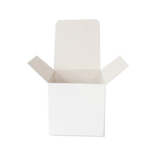White Cardboard Gift Box Size 100mm x 100mm x 100mm