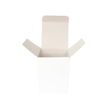 White Cardboard Gift Box Size 70mm x 70mm x 90mm