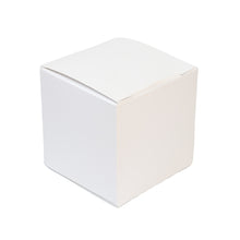 White Cardboard Gift Box Size 75mm x 75mm x 75mm