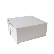 White Cardboard Cake Box Size 229mm x 229mm x 102mm
