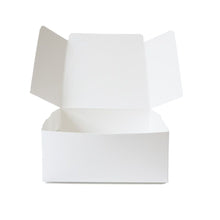 White Cake Cardboard Box 152mm x 152mm x 64mm