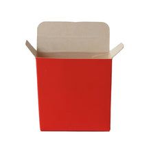 Red Printed Cardboard Gift Box Size 49mm x 9mm x 59mm