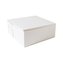 White Cake Cardboard Box 152mm x 152mm x 64mm