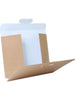 210mm Brown Cardboard Gift Box - Pack of 25