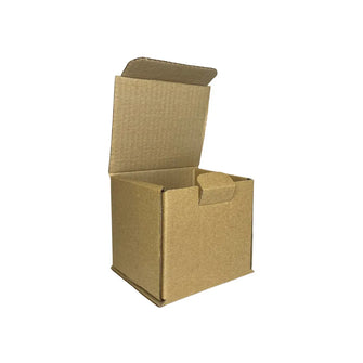 Brown Single Wall Cardboard Box Size 100mm x 100mm x 100mm