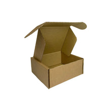 Brown Single Wall Cardboard Box Size 152mm x 152mm x 70mm