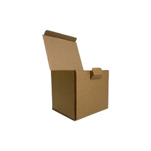 Brown Single Wall Cardboard Box Size 159mm x 159mm x 159mm