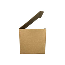 Brown Single Wall Cardboard Box 203mm x 203mm x 203mm
