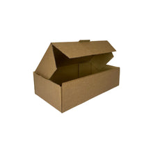Brown Single Wall Cardboard Box Size 241mm x 127mm x 64mm