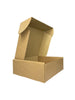 Brown Single Wall Cardboard Box Size 241mm x 203mm x 76mm