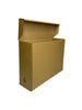 Brown Single Wall Cardboard Box Size 318mm x 102mm x 241mm