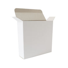 White Cardboard Gift Box Size 125mm x 40mm x 125mm