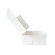 White Cardboard Cake Box Size 178mm x 178mm x 76mm