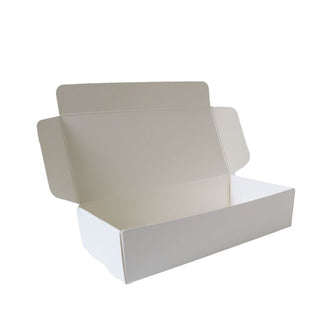 White Cardboard Gift Box Size 186mm x 86mm x 40mm