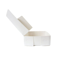 White Cardboard Cake Box Size 203mm x 203mm x 76mm