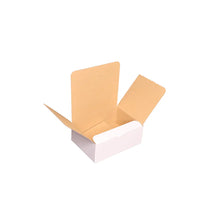 120mm White Cardboard Gift Box - Pack of 25