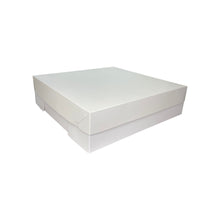 15" x 15" x 4" White Cupcake Box - Holds Up To 25 Cupcakes