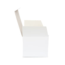 White Cardboard Gift Box Size 110mm x 90mm x 75mm