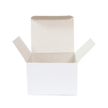 White Cardboard Gift Box Size 110mm x 90mm x 75mm