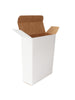 White Cardboard Gift Box Size 125mm x 25mm x 143mm