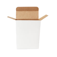 White Cardboard Gift Box Size 125mm x 25mm x 143mm