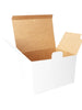 White Cardboard Gift Box Size 162mm x 120mm x 105mm