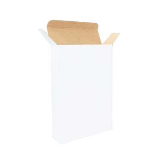 White Cardboard Gift Box Size 165mm x 50mm x 245mm