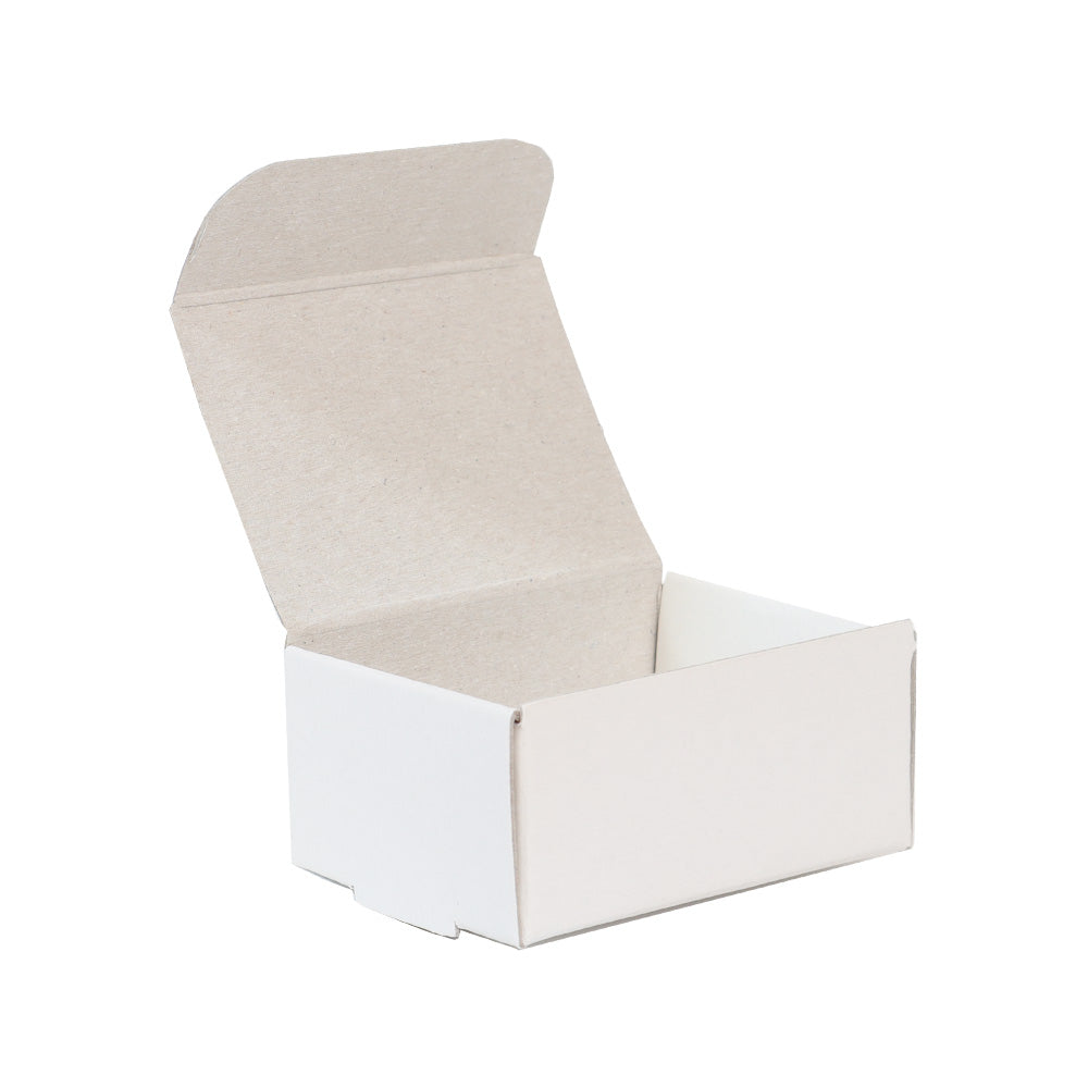 25 x White Cardboard Gift Boxes - 55mm x 45mm x 28mm– Stampbourne