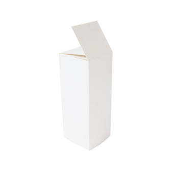 White Cardboard Gift Box Size 64mm x 60mm x 161mm