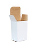 White Cardboard Gift Box Size 65mm x 53mm x 102mm