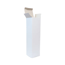 White Cardboard Gift Box Size 65mm x 63mm x 247mm