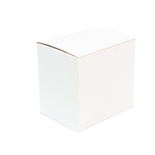 White Cardboard Gift Box Size 84mm x 64mm x 82mm