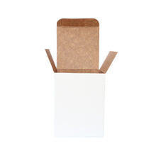White Cardboard Gift Box Size 87mm x 87mm x 110mm