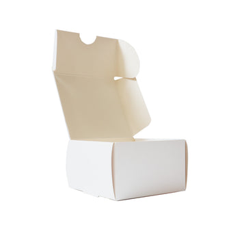White Cardboard Gift Box Size 90mm x 90mm x 55mm