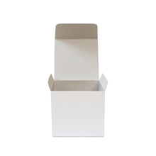 White Cardboard Gift Box Size 90mm x 90mm x 80mm