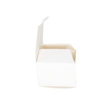 White Cardboard Gift Box Size 74mm x 74mm x 50mm
