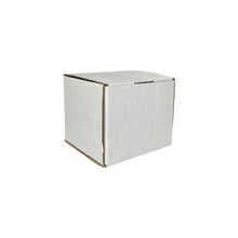 White Single Wall Cardboard Box Size 108mm x 101mm x 89mm