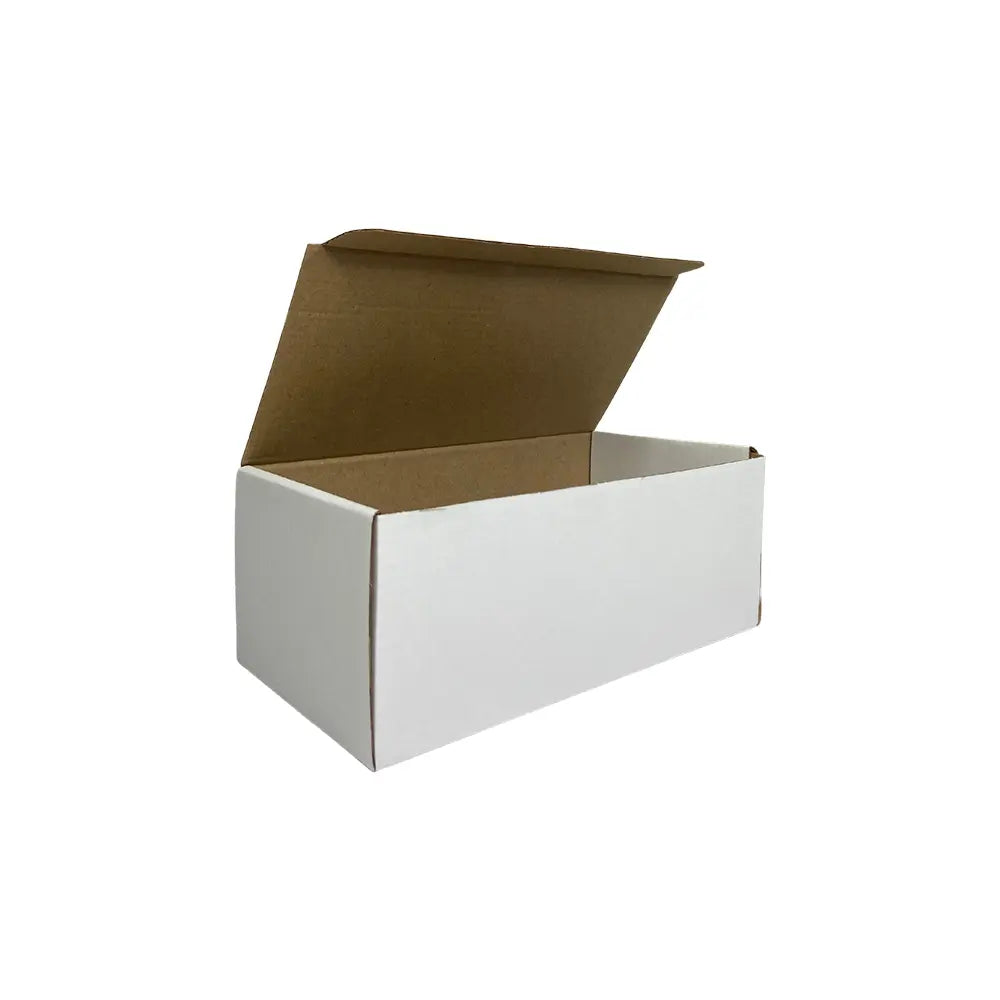 White corrugated boxes deals