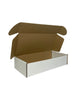 White Single Wall Cardboard Box Size 220mm x 112mm x 52mm
