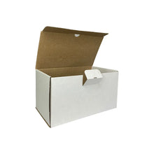 White Single Wall Cardboard Box Size 229mm x 127mm x 121mm