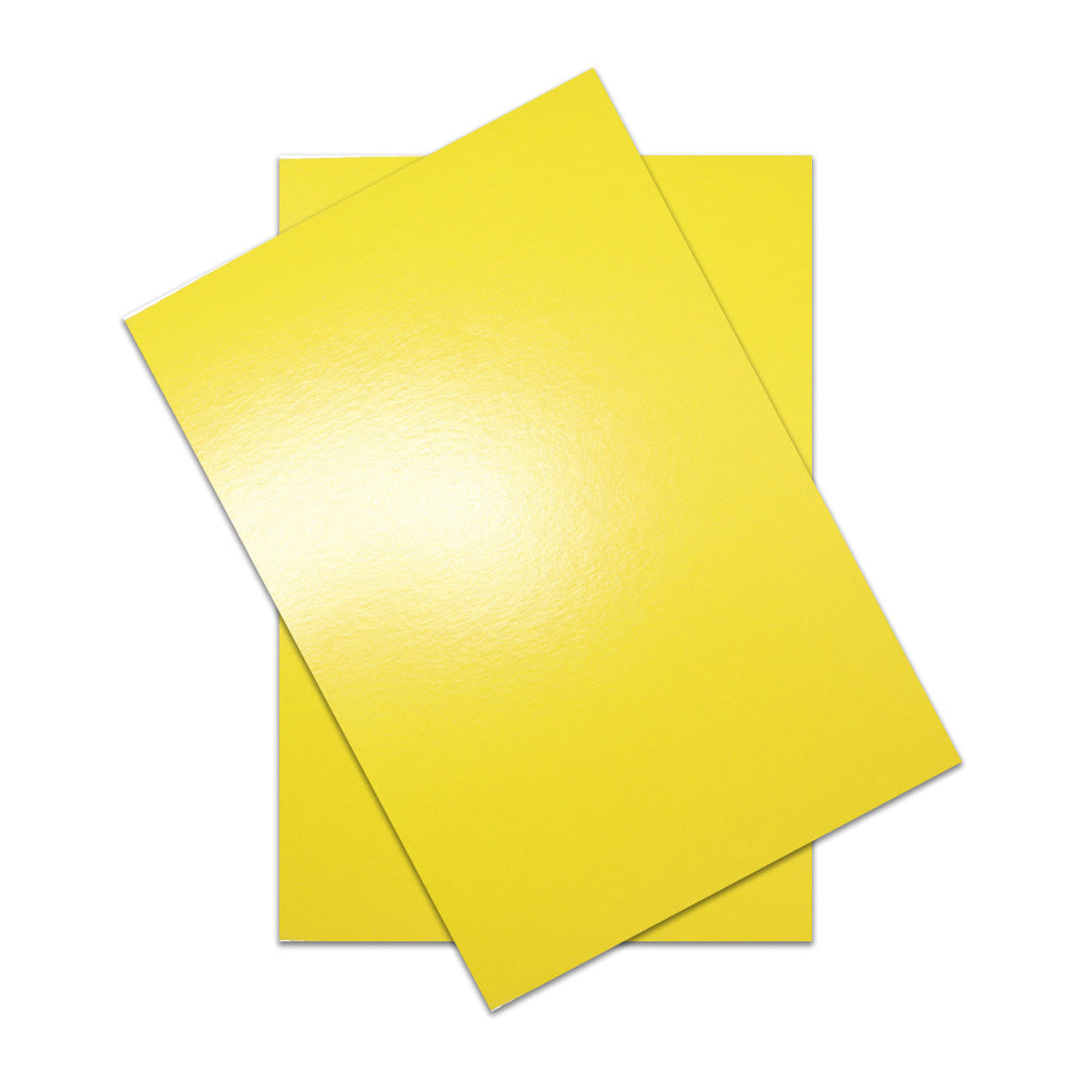A4 Yellow Craft Cut Card (0.5mm) – Pack Of 25– Stampbourne
