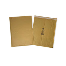 The front and back of a size J7 jiffy envelope